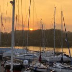 Werft Hooksiel Abendstimmung