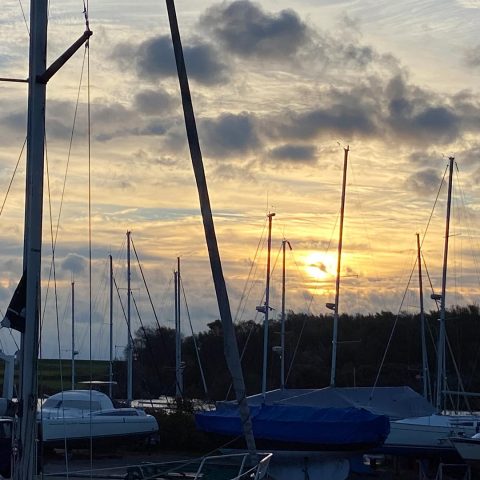 Werft Hooksiel Abendstimmung 3